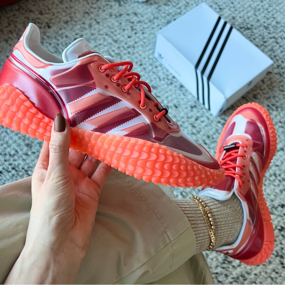 Adidas x Craig Green Polta AKH II red orange sneakers shoes runway style